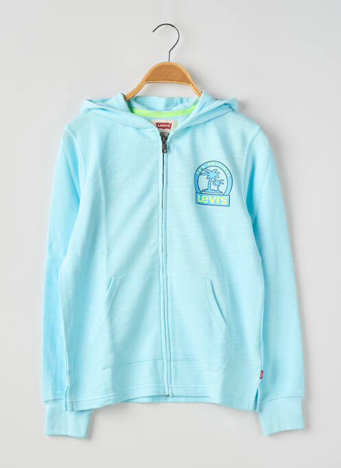 Sweat-shirt à capuche bleu LEVIS pour garçon