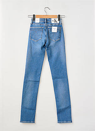 Jeans coupe slim bleu CALVIN KLEIN femme