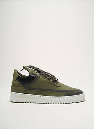 Baskets kaki FILLING PIECES homme