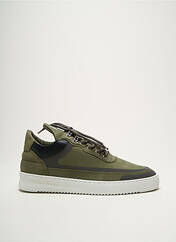 Baskets kaki FILLING PIECES pour homme seconde vue