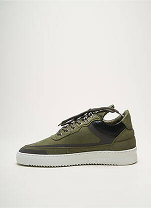 Baskets kaki FILLING PIECES homme