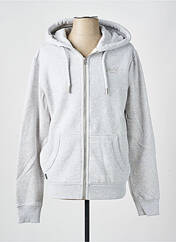 Sweat-shirt gris SUPERDRY pour homme seconde vue