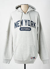 Sweat-shirt gris SUPERDRY pour homme seconde vue