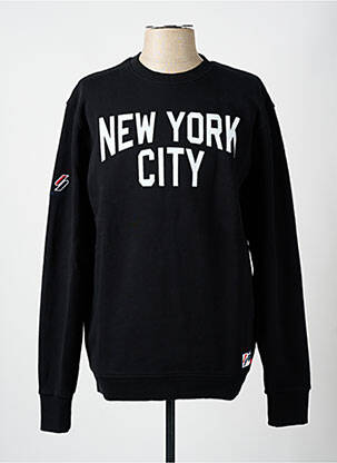 Sweat-shirt noir SUPERDRY homme