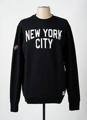 Sweat-shirt noir SUPERDRY pour homme seconde vue
