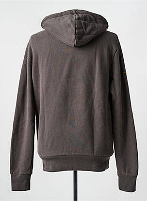 Sweat-shirt gris SUPERDRY homme