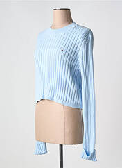 Pull bleu TOMMY HILFIGER pour femme seconde vue