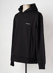 Sweat-shirt à capuche noir CALVIN KLEIN pour homme seconde vue