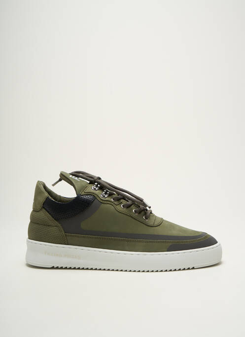 Baskets kaki FILLING PIECES pour homme