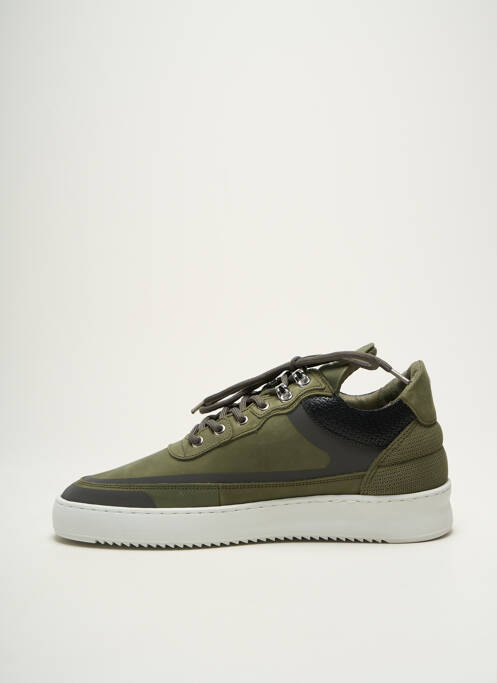 Baskets kaki FILLING PIECES pour homme