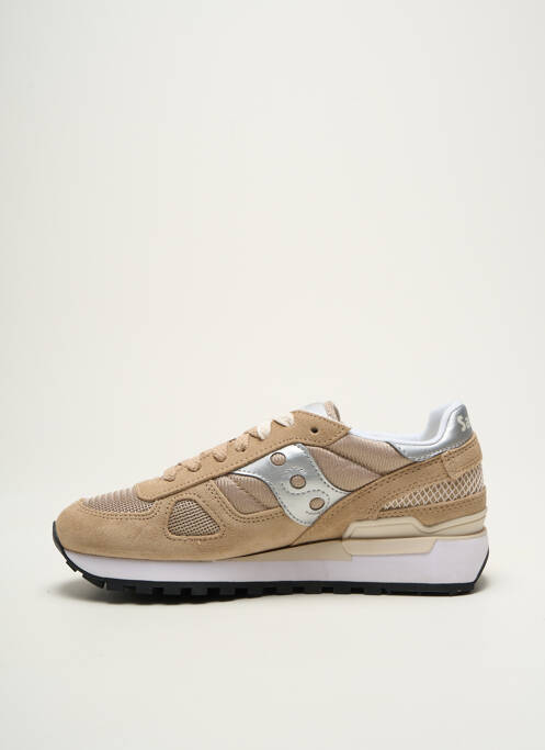 Baskets beige SAUCONY pour femme