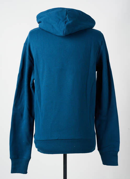 Sweat-shirt bleu SUPERDRY pour homme