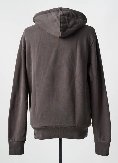 Sweat-shirt gris SUPERDRY pour homme