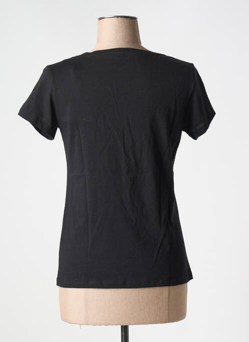 T-shirt noir I.CODE (By IKKS) pour femme
