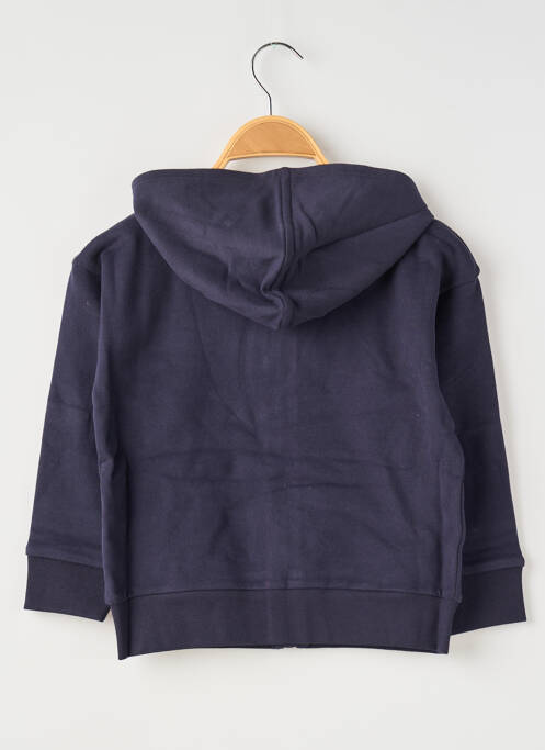 Sweat-shirt à capuche bleu PETIT BATEAU pour garçon