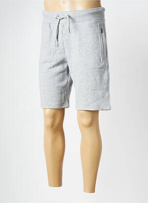Short gris SUPERDRY homme