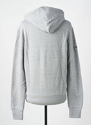 Sweat-shirt gris SUPERDRY homme