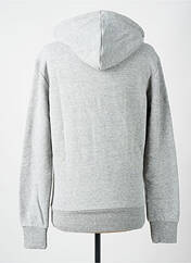 Sweat-shirt gris SUPERDRY pour homme seconde vue