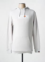 Sweat-shirt à capuche col rond gris ELLESSE homme