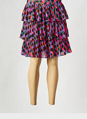 Mini-jupe violet Y.A.S pour femme seconde vue