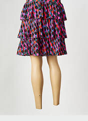 Mini-jupe violet Y.A.S pour femme seconde vue