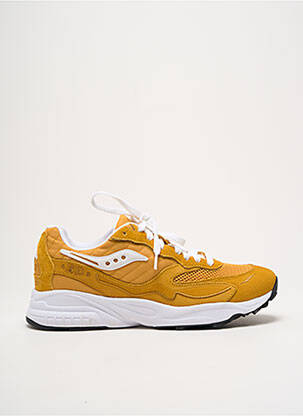 Baskets jaune SAUCONY homme