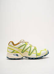 Baskets jaune SALOMON pour homme seconde vue