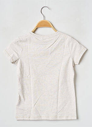 T-shirt col rond beige NAME IT fille