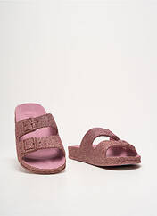Sandales/Nu pieds rose CACATOÈS pour femme seconde vue