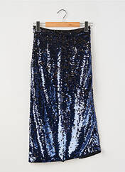 Jupe mi-longue bleu SELECTED pour femme seconde vue