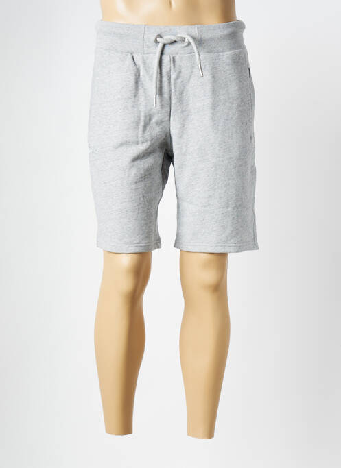 Short gris SUPERDRY pour homme
