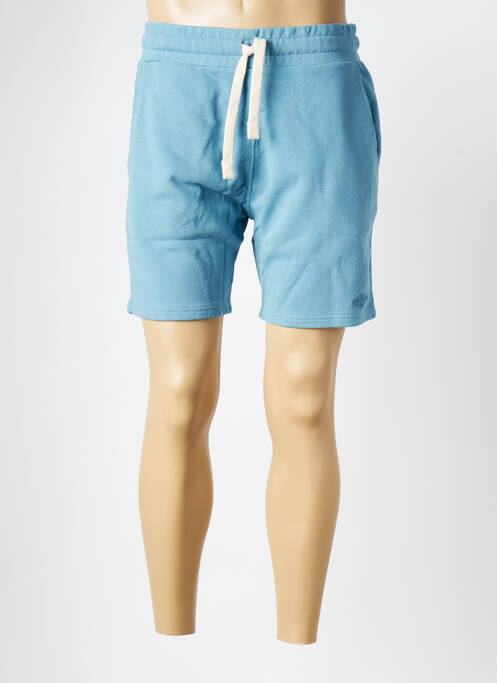 Short bleu SUPERDRY pour homme