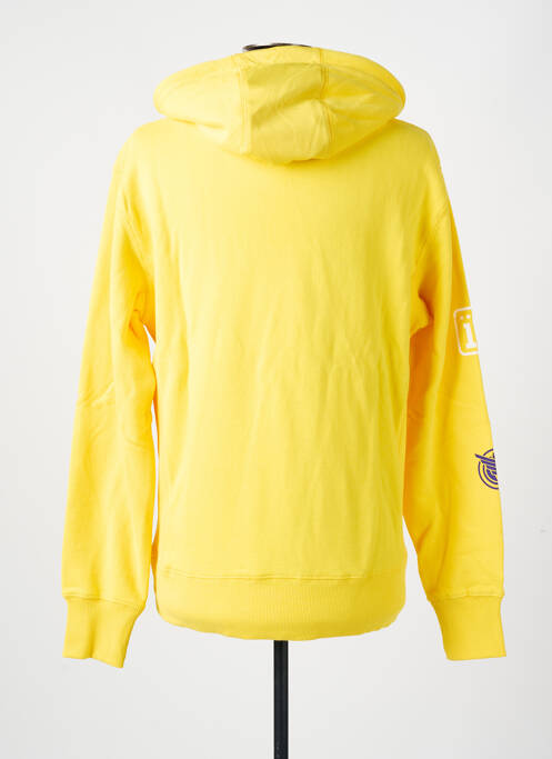Sweat-shirt jaune SUPERDRY pour homme