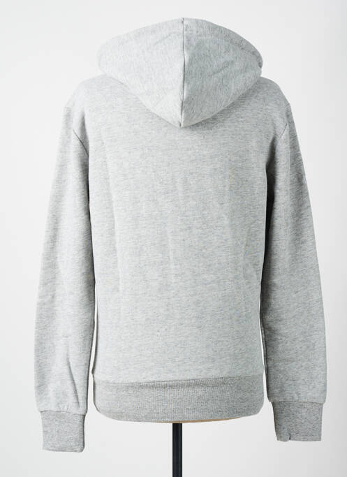 Sweat-shirt gris SUPERDRY pour homme