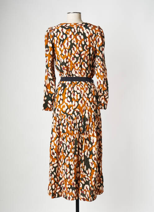 Robe longue orange LA PETITE FRANCAISE pour femme