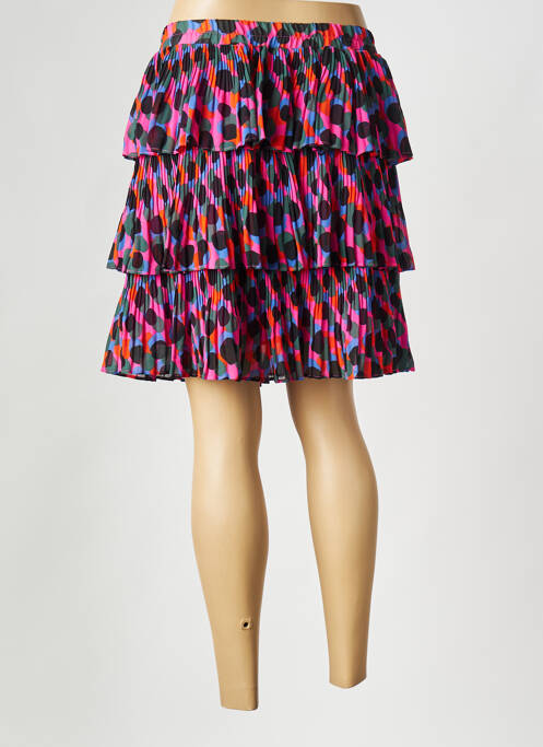 Mini-jupe violet Y.A.S femme