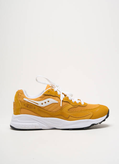 Baskets jaune SAUCONY pour homme