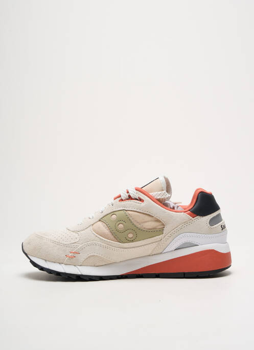 Baskets blanc SAUCONY pour homme