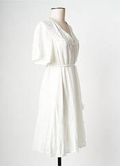 Robe courte blanc IKKS pour femme seconde vue