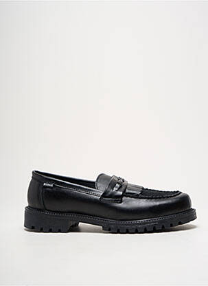 Mocassins noir DECHASE femme