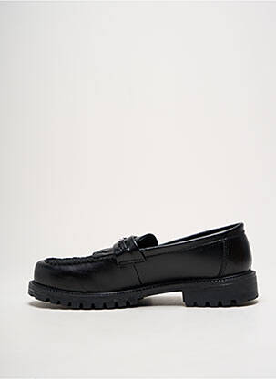 Mocassins noir DECHASE femme