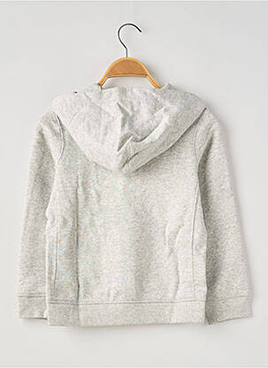 Sweat-shirt à capuche col rond gris NIKE garçon