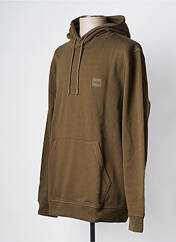 Sweat-shirt à capuche vert HUGO BOSS pour homme seconde vue