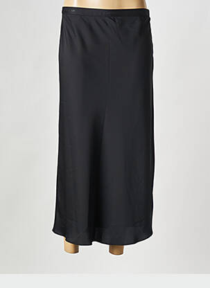 Jupe mi-longue noir CALVIN KLEIN femme