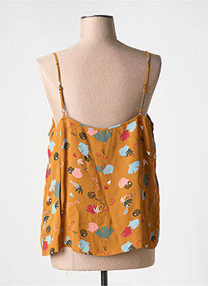 Top col v jaune I.CODE (By IKKS) femme