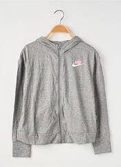 Veste casual gris NIKE pour fille seconde vue