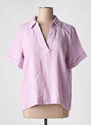 Polo violet B.YOUNG pour femme