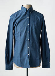 Chemise manches longues bleu COLORFUL STANDARD homme