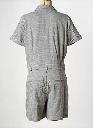 Combishort col v noir I.CODE (By IKKS) femme