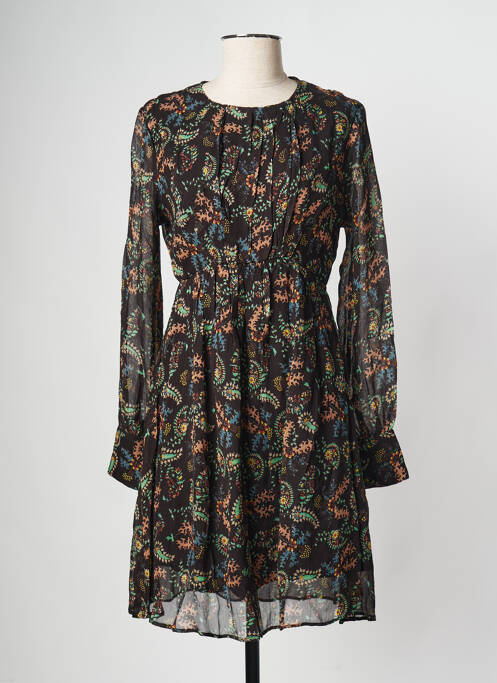 Robe courte noir LEON & HARPER pour femme